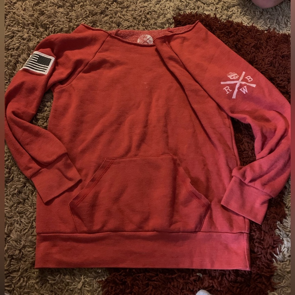 Cozy off the shoulder sweater womens small